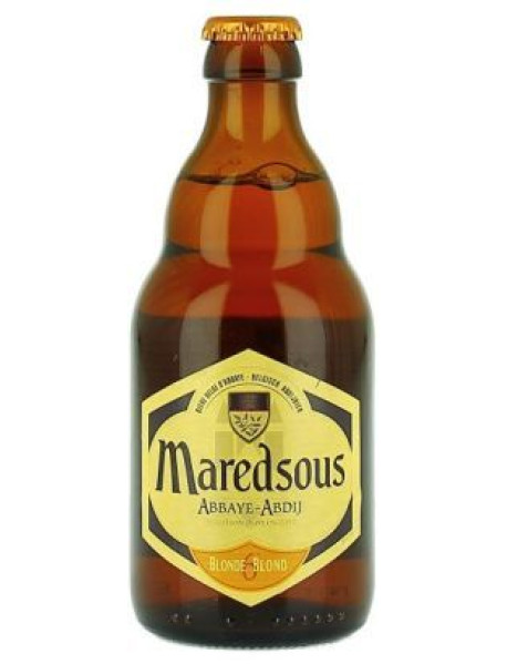 MAREDSOUS BLOND - Bere blonda 6% alc. - 0.33l / bere de abatie Belgia