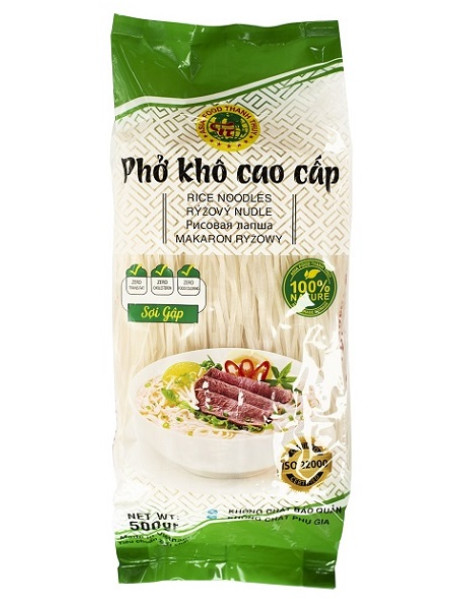 ASIA FOOD THANH THUY - Taietei de orez 3.3mm - 500 g / produs in Vietnam ASIA FOOD THANH THUY - Taietei de orez 3.3mm - 500 g / produs in Vietnam