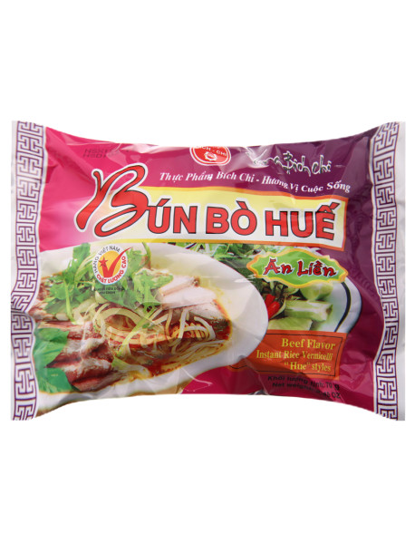 BICH CHI - Supa instant cu taietei Vermicelli de orez si aroma de vita - 70 g  - produs in Vietnam