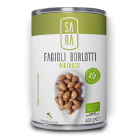 SARA - Fasole Borlotti BIO - 400g / produs in Italia