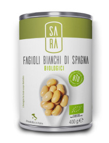 SARA - Fasole alba de Spania BIO - 400g / produs in Italia