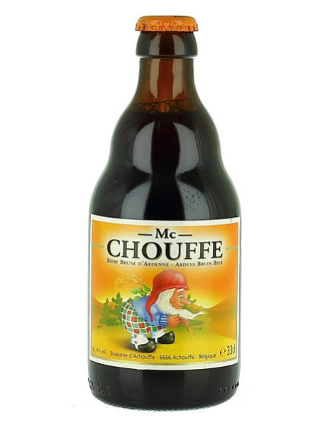 MC CHOUFFE - Bere bruna 8% alc. - 0.33l / bere speciala Belgia