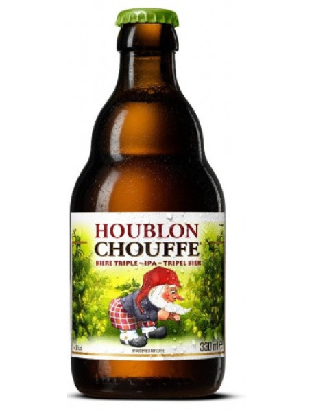 HOUBLON CHOUFFE - Bere blonda, IPA 9% alc. - 0.33l / bere speciala Belgia