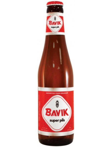 BAVIK SUPER PILS - Bere blonda 5.2% alc. - 0.33l / bere speciala Belgia