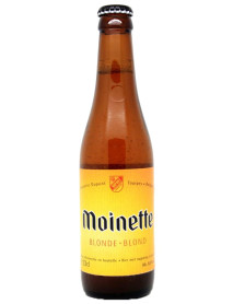MOINETTE - Bere blonda atizanala 8.5% alc. - 0.33l / bere speciala Belgia