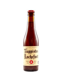TRAPPISTES ROCHEFORT 6 - Bere bruna 7.5% alc. - 0.33l / bere trapista Belgia