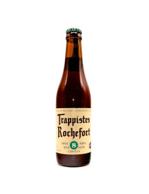 TRAPPISTES ROCHEFORT 8 - Bere bruna 9,2% alc. - 0.33l / bere trapista Belgia