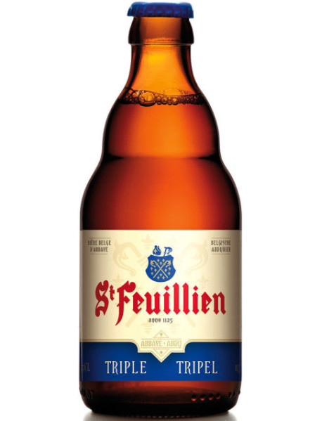 ST FEUILLIEN TRIPLE - Bere blonda 8.5% alc. - 0.33l / bere de abatie Belgia ST FEUILLIEN TRIPLE - Bere blonda 8.5% alc. - 0.33l / bere de abatie Belgia