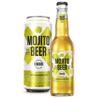 X-MARK - Bere artizanala blonda cu aroma de Mojito 5.9% alc. sticla - 0.330l / bere artizanala Olanda