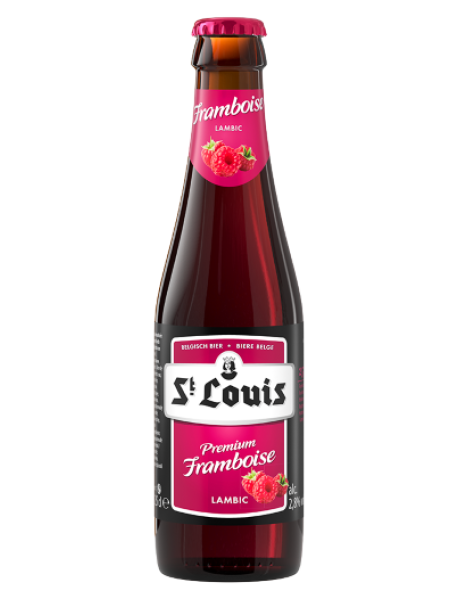 ST LOUIS PREMIUM FRAMBOISE - Bere cu zmeura 2.8% alc. - 0.25l / bere Belgia