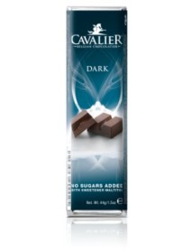 CAVALIER - Baton ciocolata neagra, fara zahar adaugat - 44g / produs in Belgia