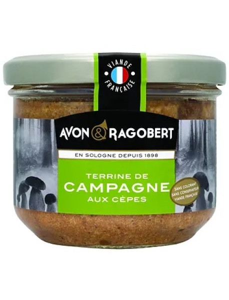 Avon & Ragobert - Terina taraneasca cu ciuperci - 180g / produs in Franta