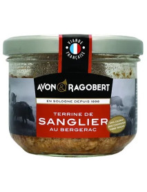 Avon & Ragobert - Terina de mistret cu vin de Bergerac - 180g / produs in Franta