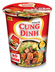 CUNG DINH - Supa instant cu taietei si aroma de vita, 65g  / produs in Vietnam