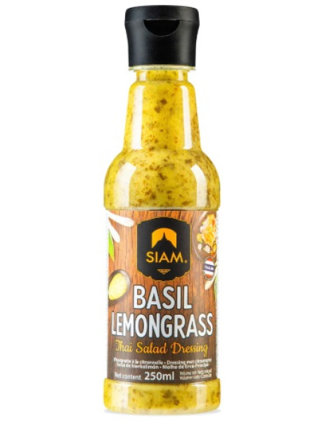 DESIAM - Dressing Busuioc & Lemongrass Thai - 250ml / produs in Thailanda