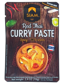 DESIAM - Pasta curry rosu - 70g / produs in Thailanda