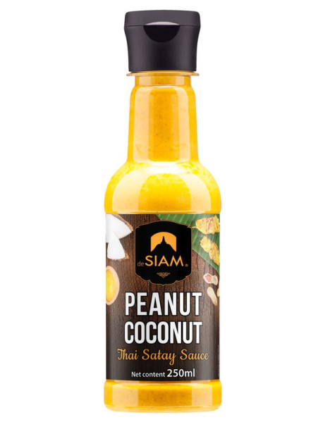 DESIAM - Sos de cocos & arahide Thai Satay - 250ml / produs in Thailanda