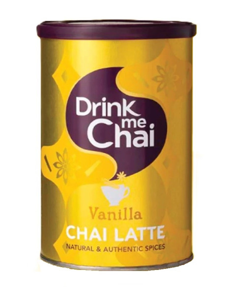 DRINK ME CHAI - Vanilla- Chai latte, bautura instant cu ceai, lapte si mirodenii - 250g / produs in Anglia DRINK ME CHAI - Vanilla- Chai latte, bautura instant cu ceai, lapte si mirodenii - 250g / produs in Anglia