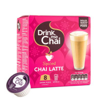 DRINK ME CHAI - Spice - Chai latte, 8 capsule compatibile Dolce Gusto / produs in Anglia
