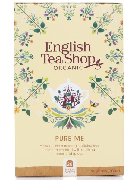 English Tea Shop - Ceai BIO - ayurvedic/wellness - Pure Me - 30g - plicuri / produs in Sri Lanka