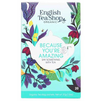 English Tea Shop - Ceai BIO - Because You're Amazing - mix de 5 sortimente de ceai  37g - plicuri / produs in Sri Lanka