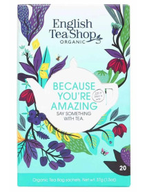 English Tea Shop - Ceai BIO - Because You're Amazing - mix de 5 sortimente de ceai  37g - plicuri / produs in Sri Lanka