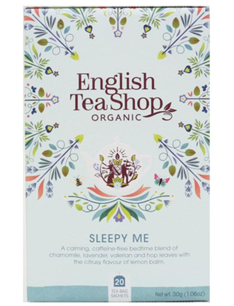 English Tea Shop - Ceai BIO - ayurvedic/wellness - Sleepy Me - 30g - plicuri / produs in Sri Lanka