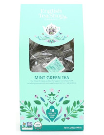 English Tea Shop - Ceai BIO - ceai verde si menta - 30g - piramide / produs in Sri Lanka