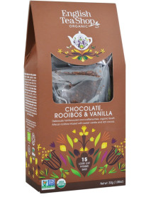 English Tea Shop - Ceai BIO - ciocolata, rooibos si vanilie - 30g - piramide / produs in Sri Lanka