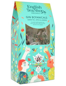 English Tea Shop - Ceai BIO "Gin Botanicals"  ceai verde, mar, iasomie 14g - piramide / produs in Sri Lanka