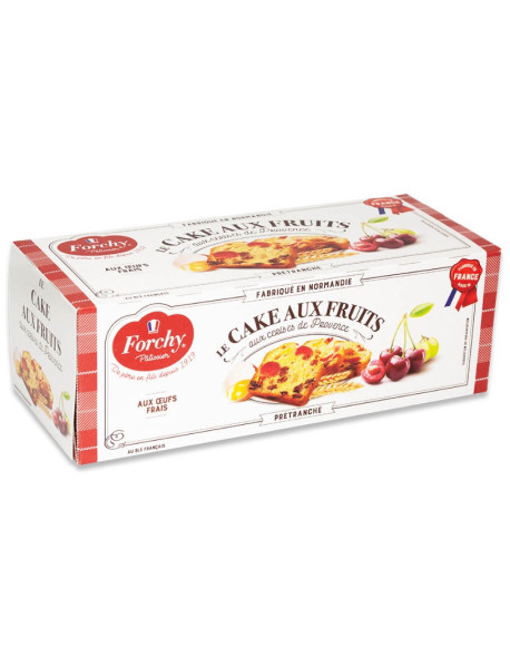 FORCHY - Cake cu fructe confiate si stafide - pretransat - 275g / produs in Franta