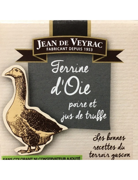 Jean de Veyrac - Terina de gasca cu pere si suc de trufe - 65g / produs in Franta
