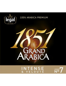LEGAL - Cafea macinata Grand Arabica 1851 Intense - 250g / produs in Franta