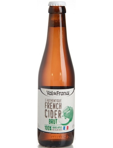 VAL DE FRANCE - L'AUTHENTIQUE FRENCH CIDER - Cidru brut 4.5% alc. - 0.33l / produs in Franta