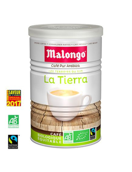 MALONGO - Cafea macinata BIO La Tierra - 250g / produs in Franta
