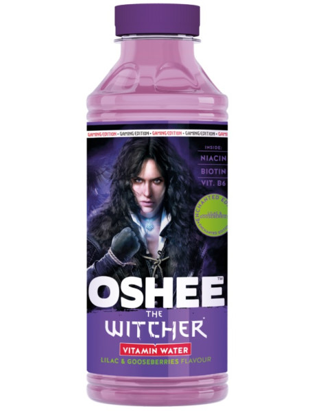 OSHEE - apa cu vitamine si minerale - The Witcher - cu aroma de liliac si agrise - 0.555l