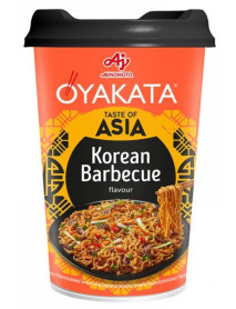 OYAKATA - Preparat instant cu taietei si sos - taste of asia - aroma de barbecue Korean, 93 g - produs de Ajinomoto