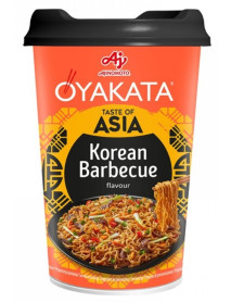OYAKATA Yakisoba - Preparat instant cu taietei si sos - taste of asia - aroma de barbecue Korean, 93 g - produs de Ajinomoto