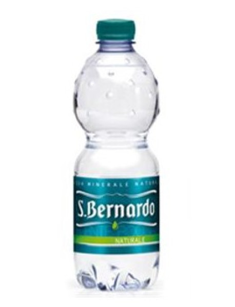 San Bernardo - Apa minerala naturala plata - pet 0.5l / produs in Italia