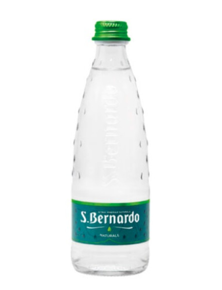 San Bernardo - Apa minerala naturala plata - sticla 0.33l / produs in Italia