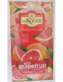 SIR ROGER - Ceai de grapefruit cu hibiscus - 40g - plicuri / produs in Polonia