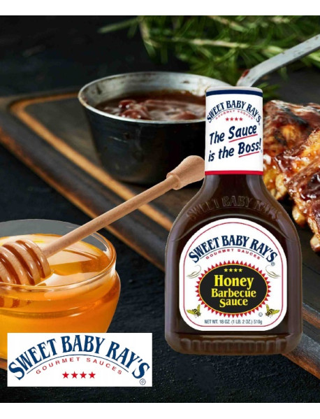 SWEET BABY RAY'S - Sos BBQ cu Miere - 510g / produs in USA