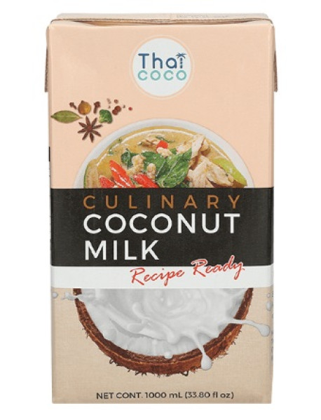 THAI COCO - Preparat culinar din cocos (lapte de cocos) - 1l / produs in Thailanda