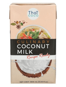 THAI COCO - Preparat culinar din cocos (lapte de cocos) - 1l / produs in Thailanda