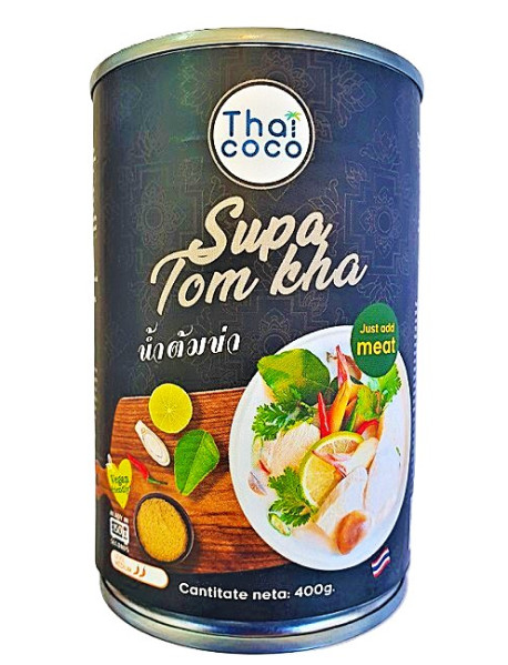 THAI COCO - Supa TOM KHA - 400g / produs in Thailanda