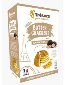TRESORS GOURMANDS  - cracker cu unt si trufe de vara - 60g / produs in Franta TRESORS GOURMANDS  - cracker cu unt si trufe de vara - 60g / produs in Franta