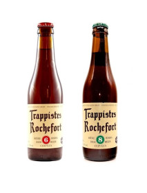 Oferta Speciala - 2 beri trapiste de la braseria ROCHEFORT:  Rochefort 6, Rochefort 8 - la pret special/ bere trapista Belgia